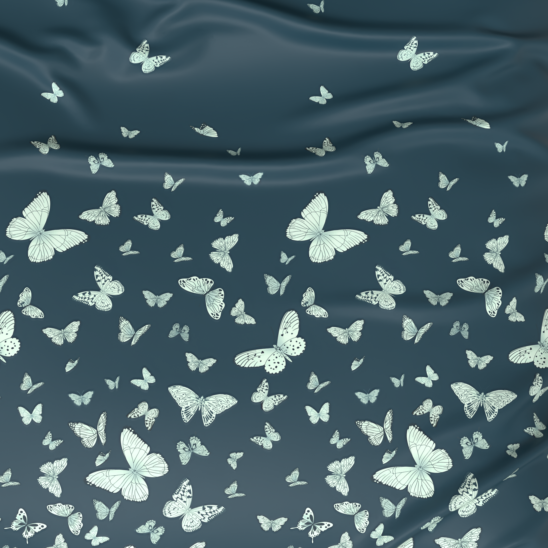 Rankų darbo prabangus Deluxe satino medvilninis patalynės komplektas | Vienna